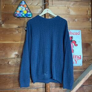 Vintage 90s bill blass cable knit sweater